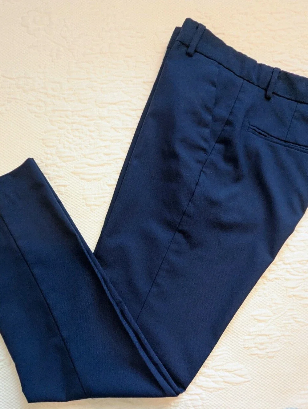 Zara Boys Blue Dress Pants Trousers Size 11-12 YRS (CM 152) Formal School